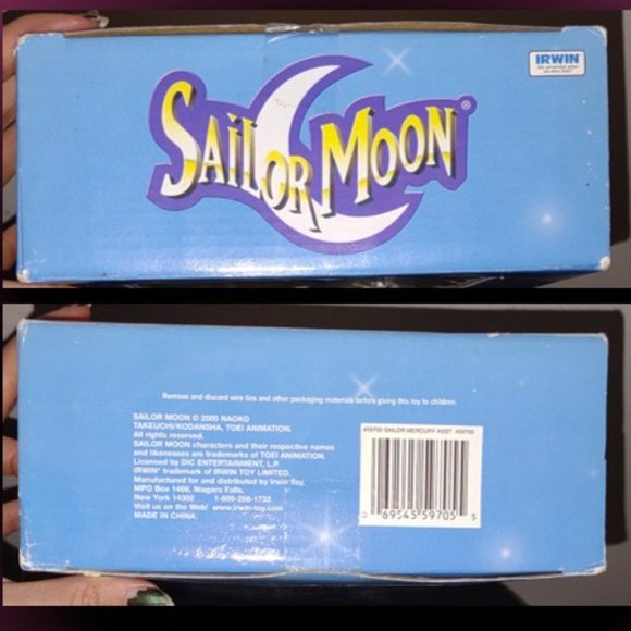 Sailor Mercury 17" Adventure Doll from 2000 Licensed by DiC Entertainment NIB - Picture 3 of 11